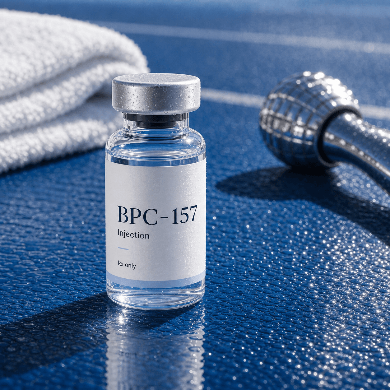 Peptides for Physical Therapy Recovery shown as a Rebody editorial still life