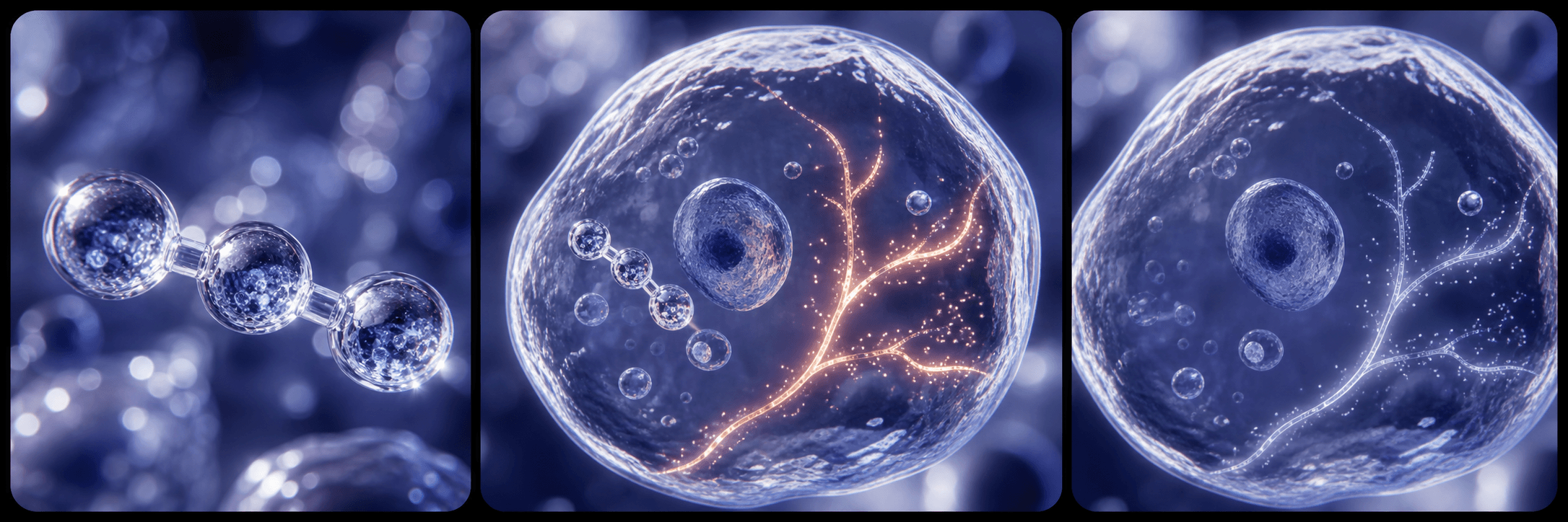 KPV and GHK-Cu Options for Skin Redness shown as a Rebody editorial still life