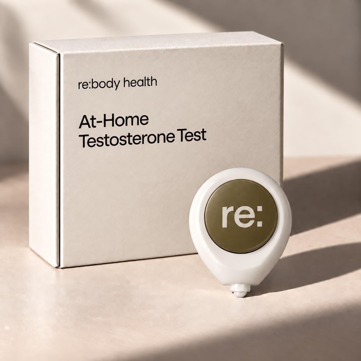 At-home blood collection device and diagnostic kit packaging concept