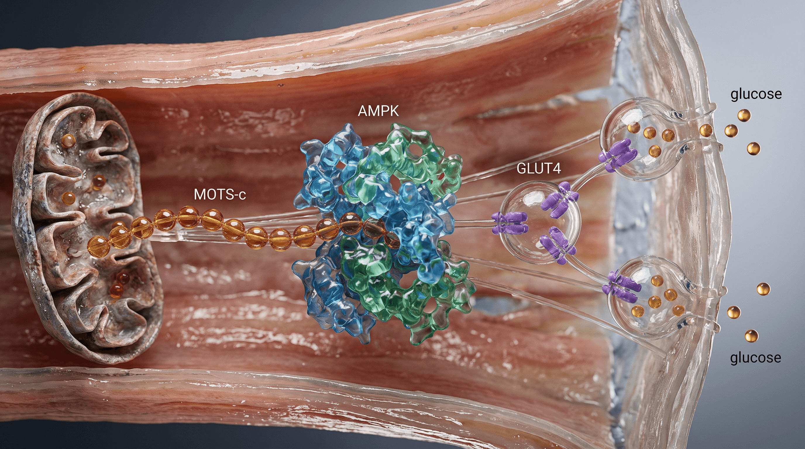 Body-Composition Peptides for Muscle and Fat Metabolism shown as a Rebody editorial still life