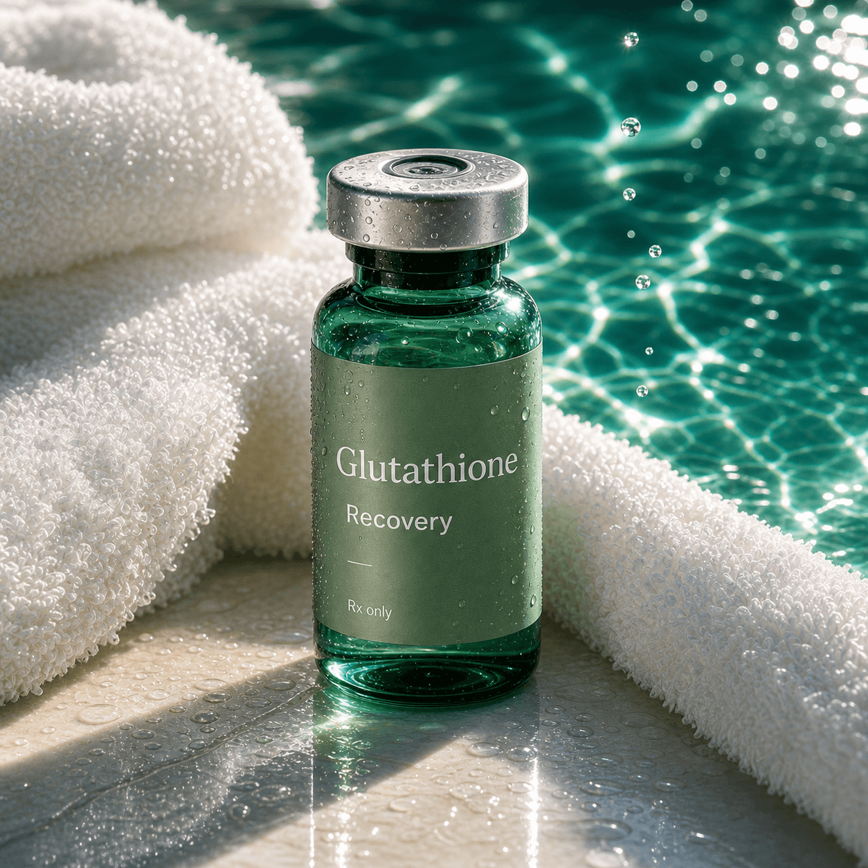 Glutathione injectable vial product shot