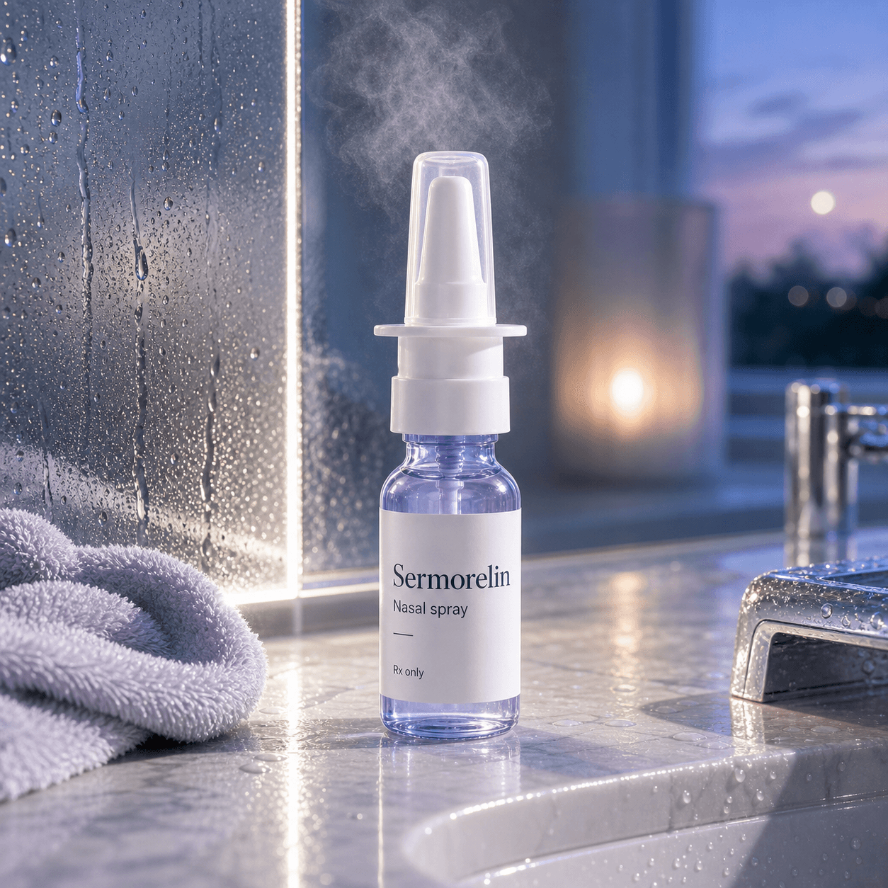 Sermorelin nasal spray — unbranded product