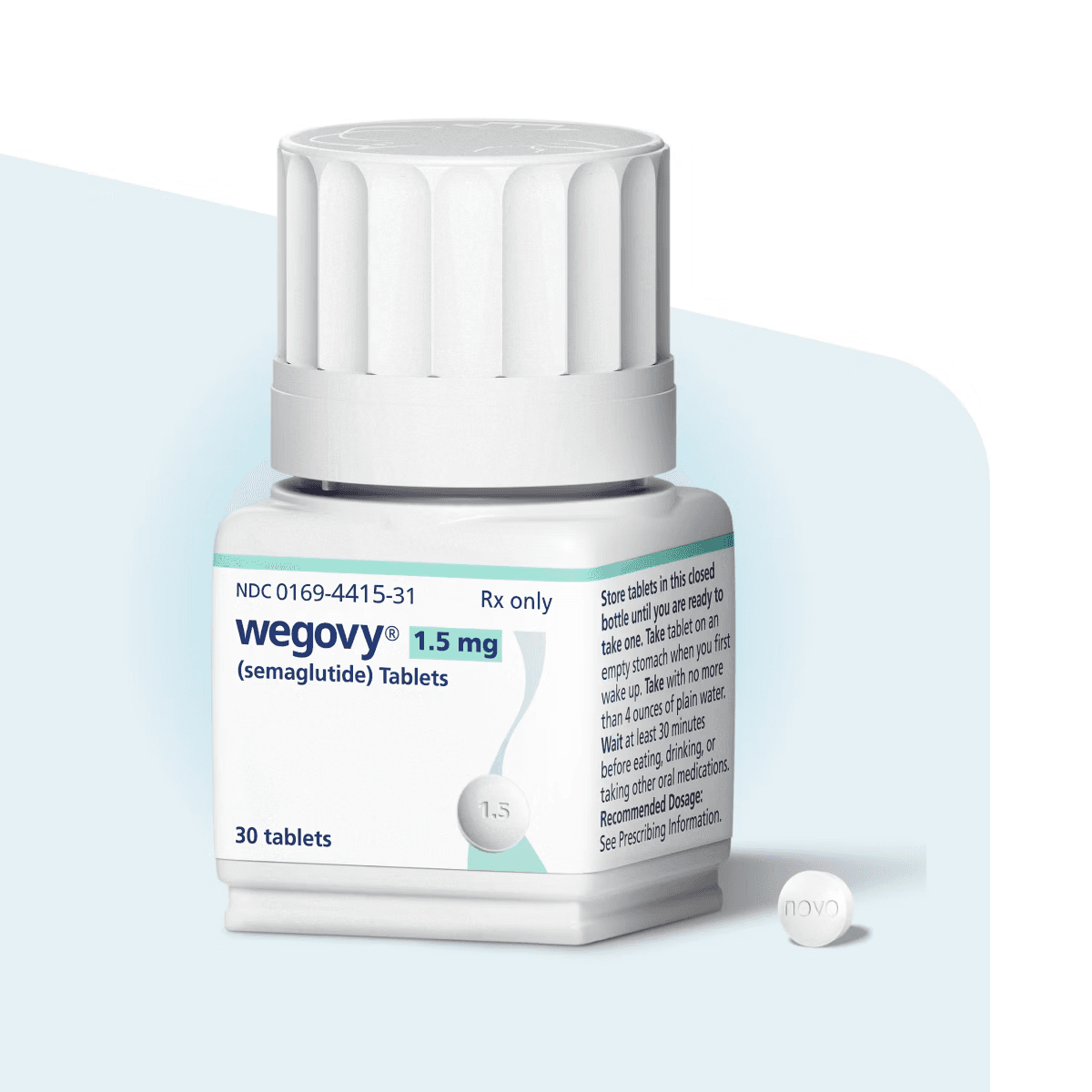 Medicine image for Wegovy Tablets (semaglutide)