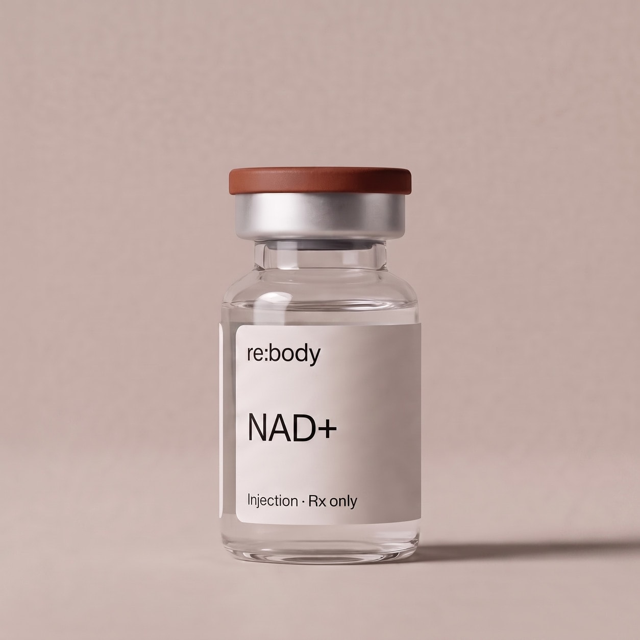 Rebody NAD+ injection vial.