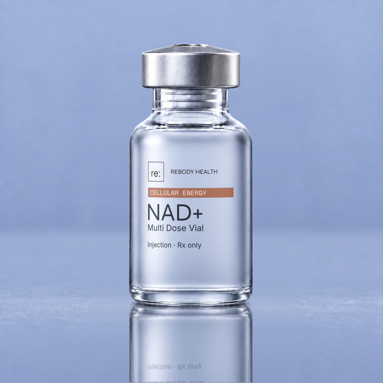 Rebody NAD+ injection vial.