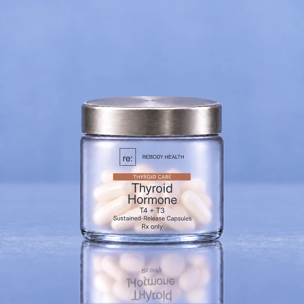 Illustrative T4/T3 Thyroid capsule packaging