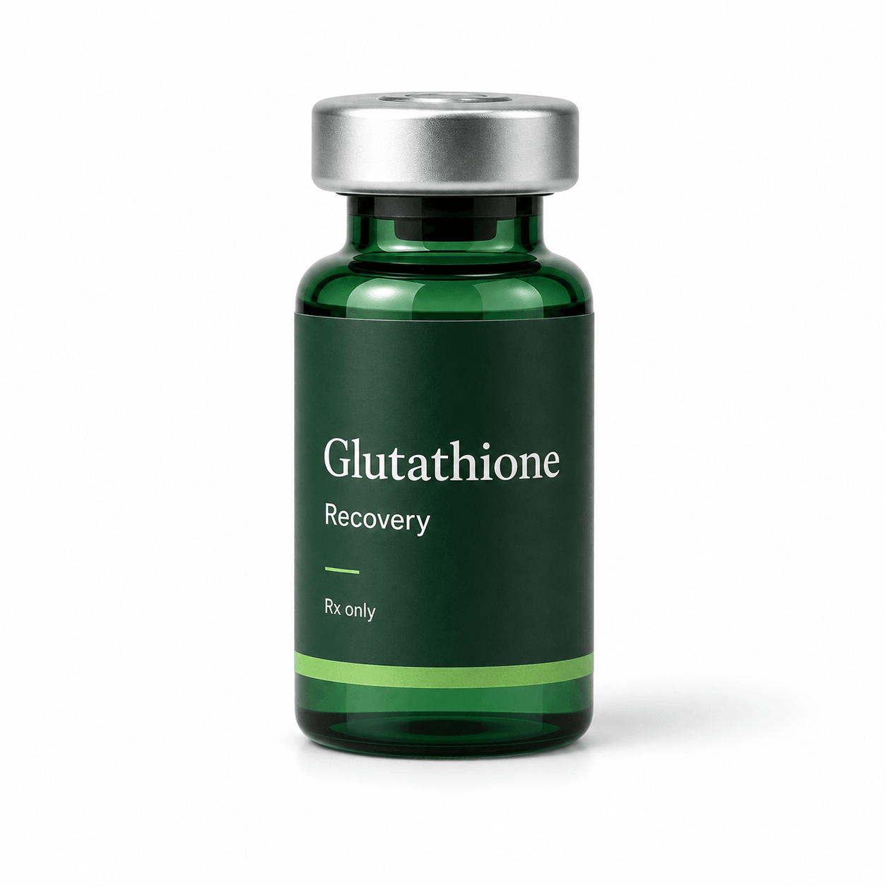 Glutathione injection vial.