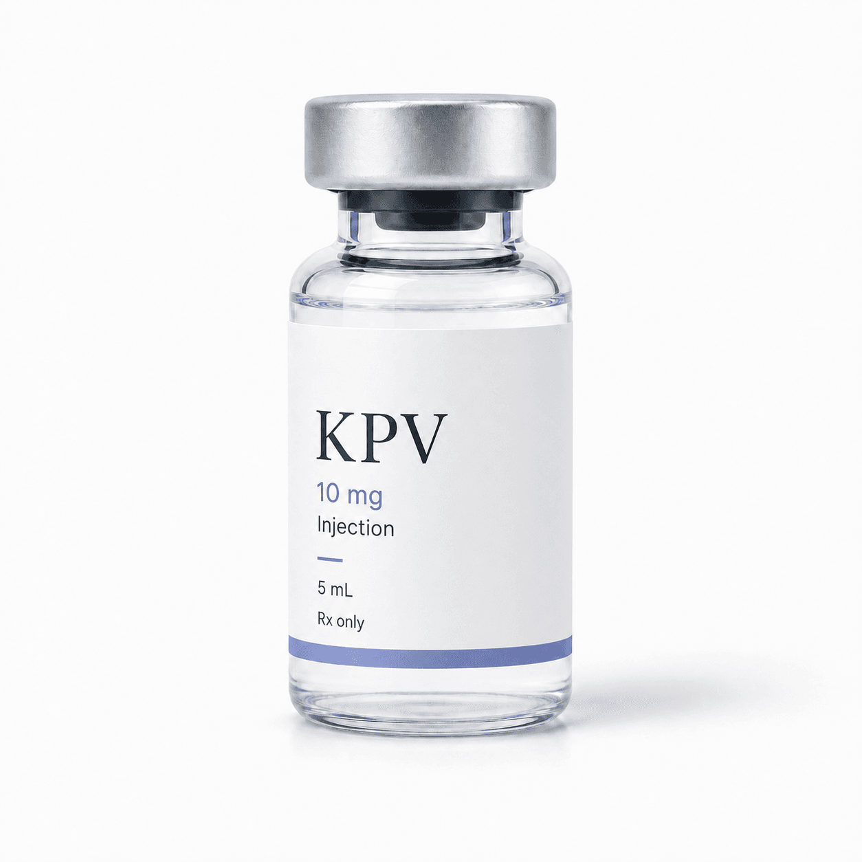 KPV and BPC-157 Peptide Injections shown as a Rebody editorial still life