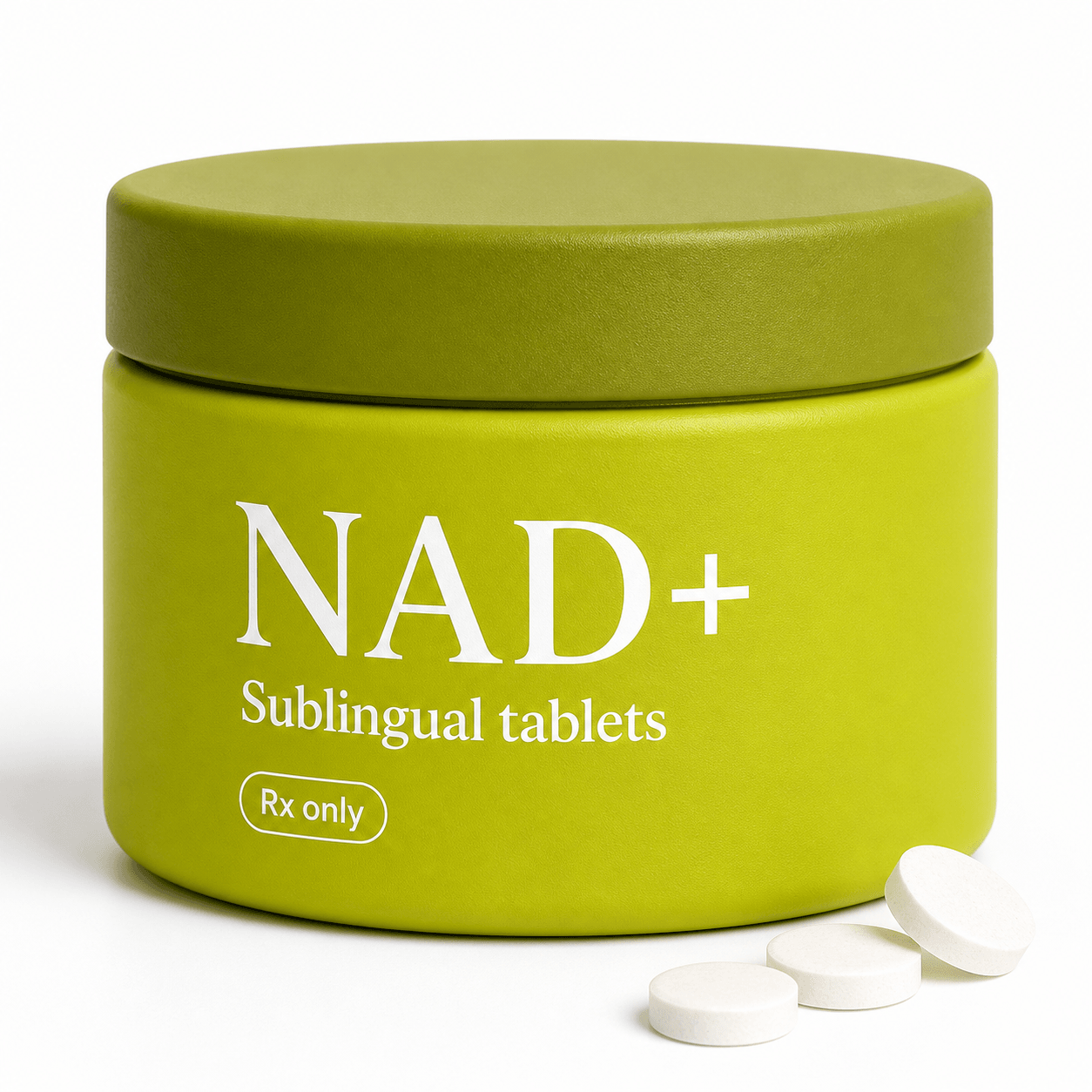 NAD+ sublingual tablets.