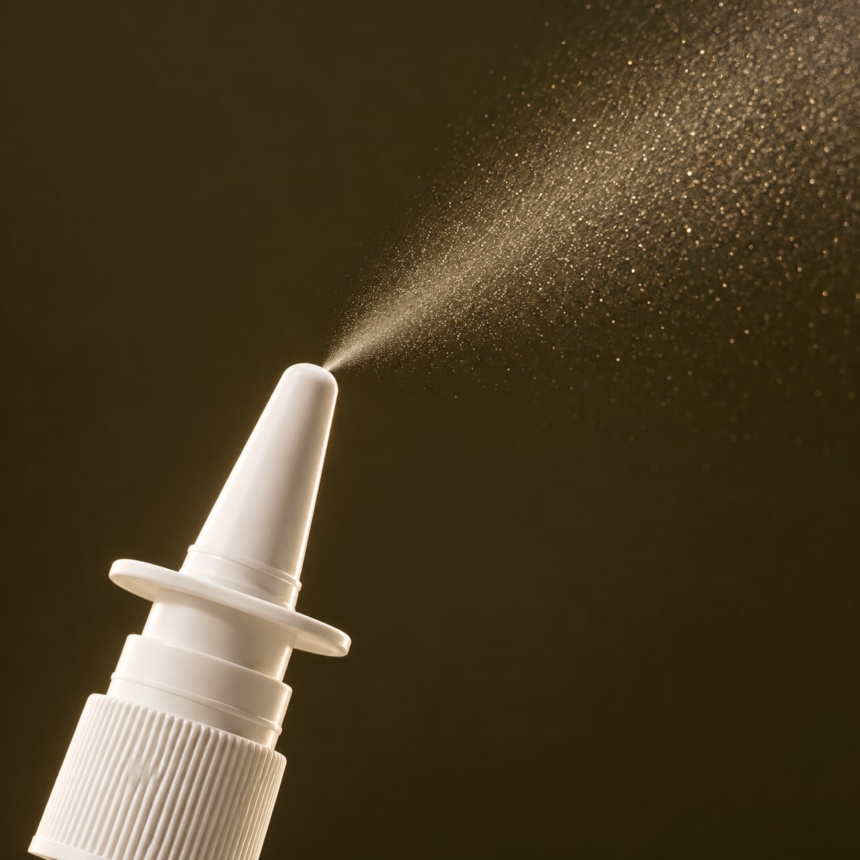 A close-up of the pt-141 nasal spray.