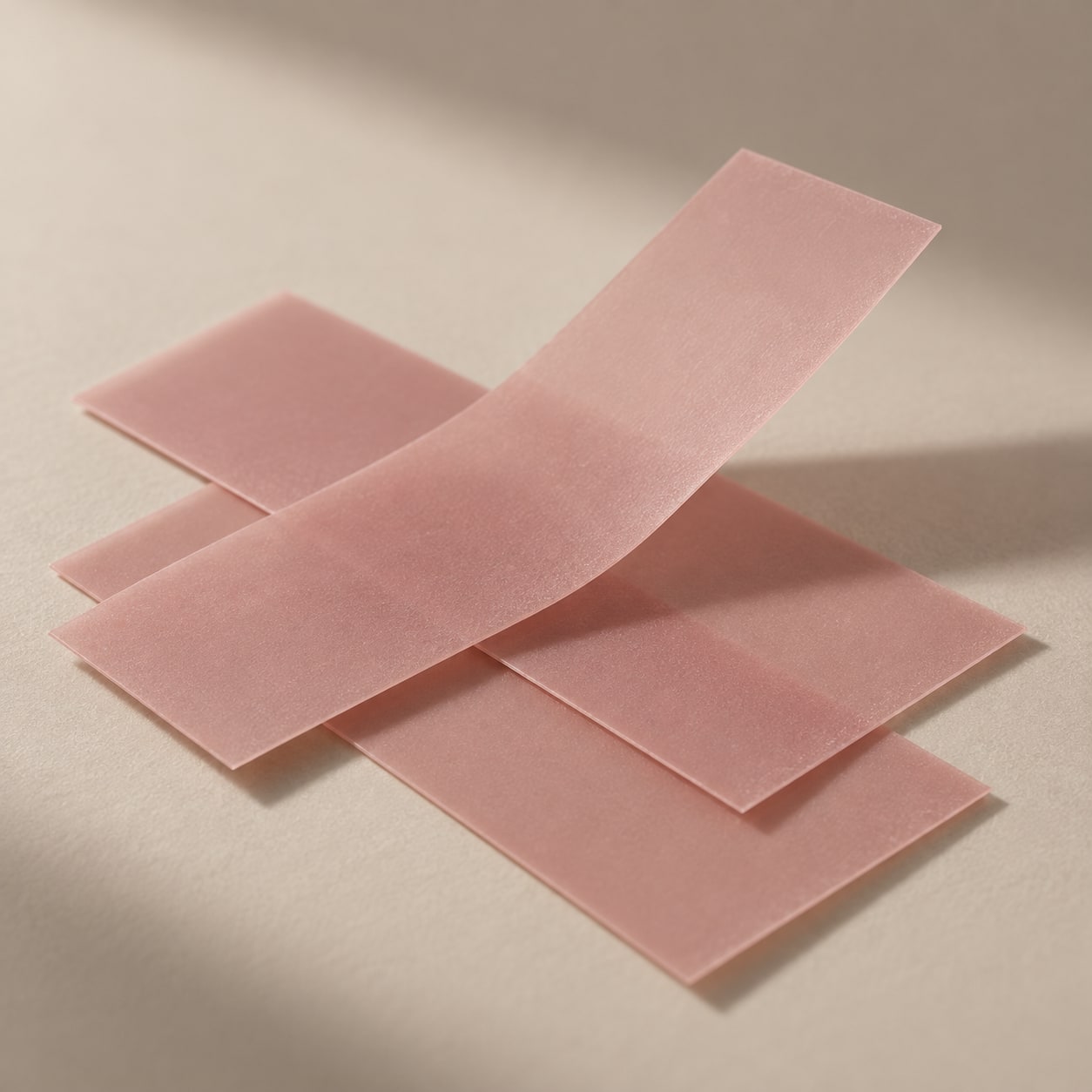 A close-up of the pt-141 strips.