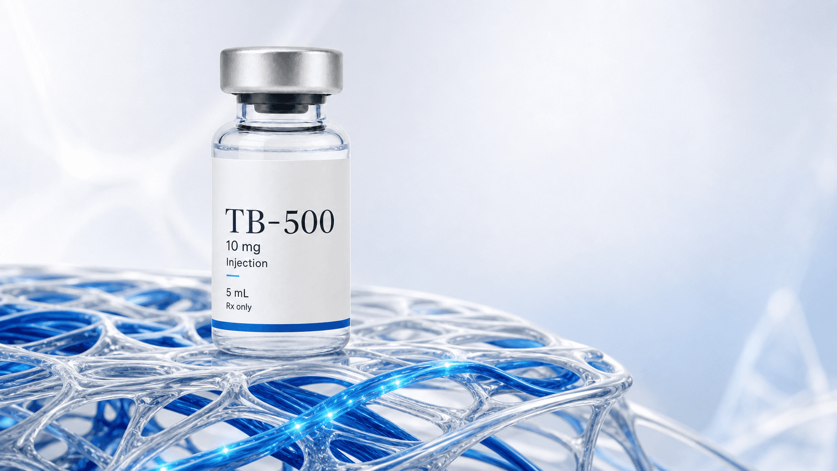 Weekly Recovery Peptide Injections shown as a Rebody editorial still life