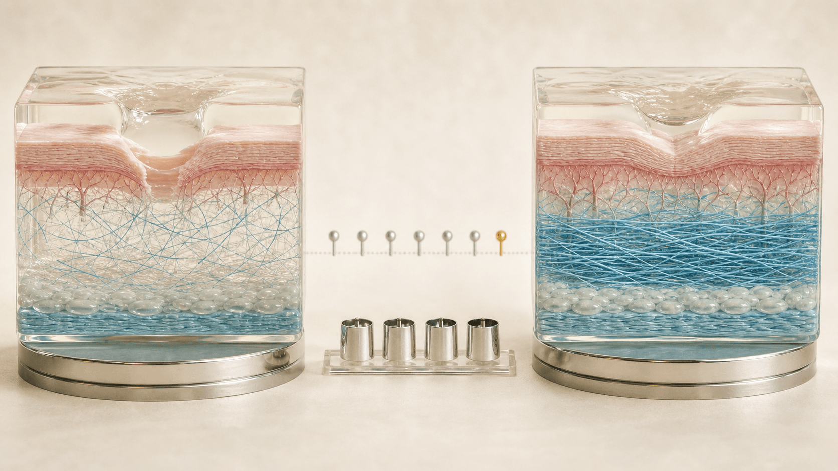 Peptides for Ligament Recovery shown as a Rebody editorial still life