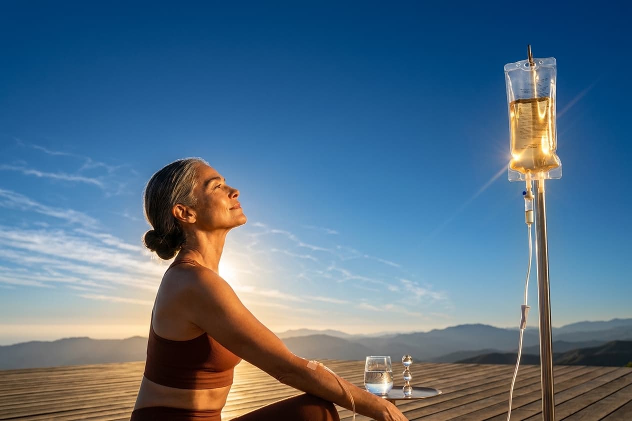 NAD+ therapy for long COVID fatigue