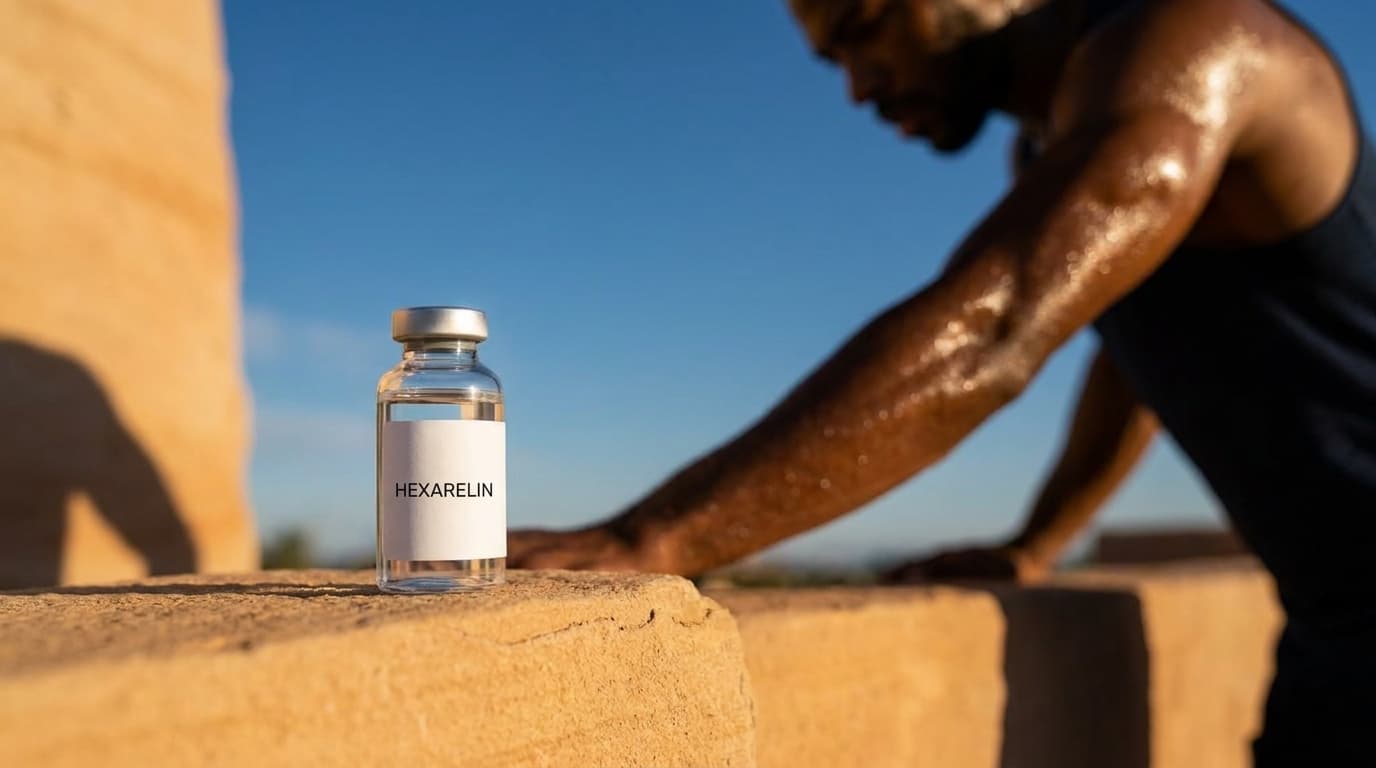 Hexarelin for growth hormone release
