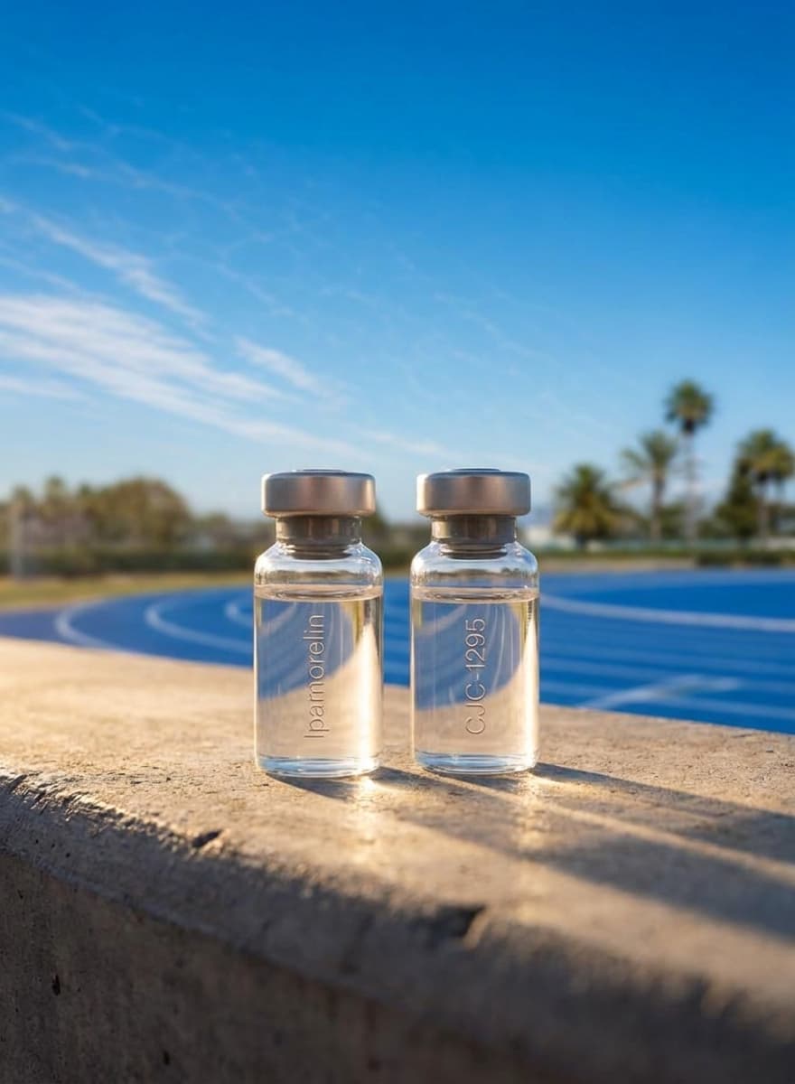 Ipamorelin and CJC-1295 for anti-aging and lean muscle
