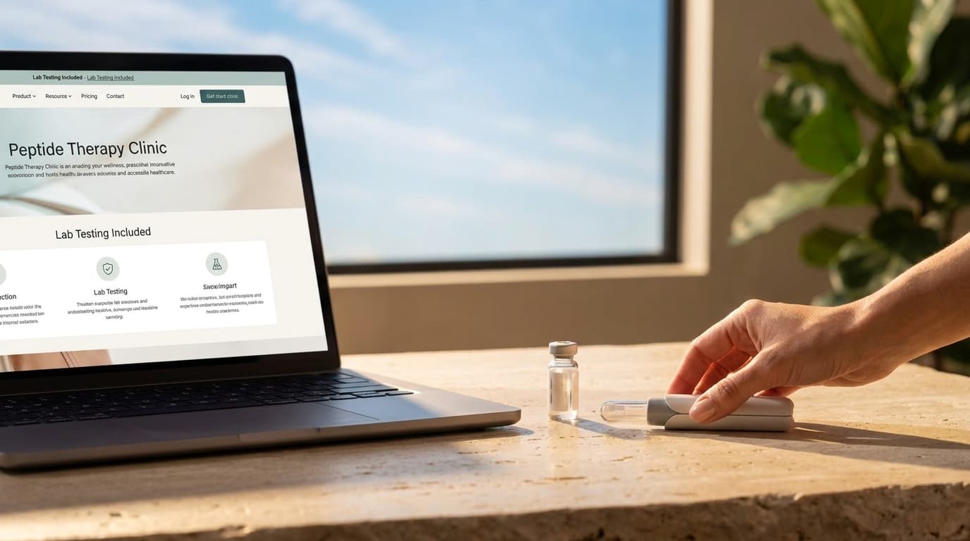 Best online clinic for peptide therapy with lab testing included